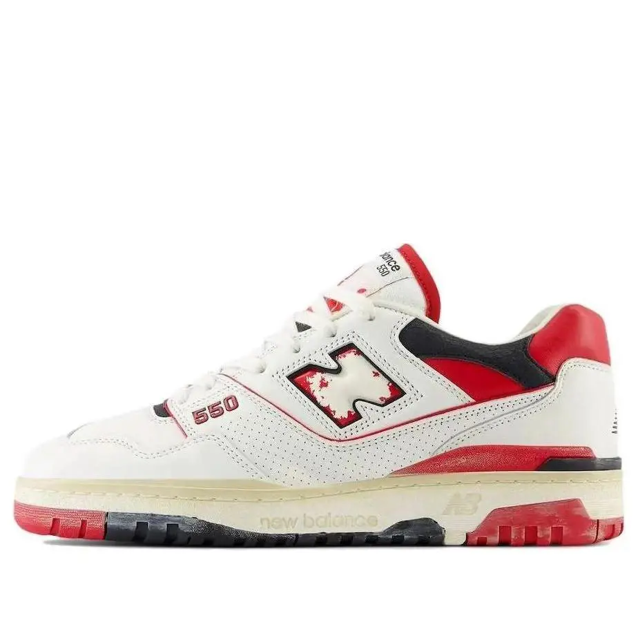 New Balance shoes - New Balance 550 - BB550VGA - Multicolor, s: White/Red BB550VGA 0