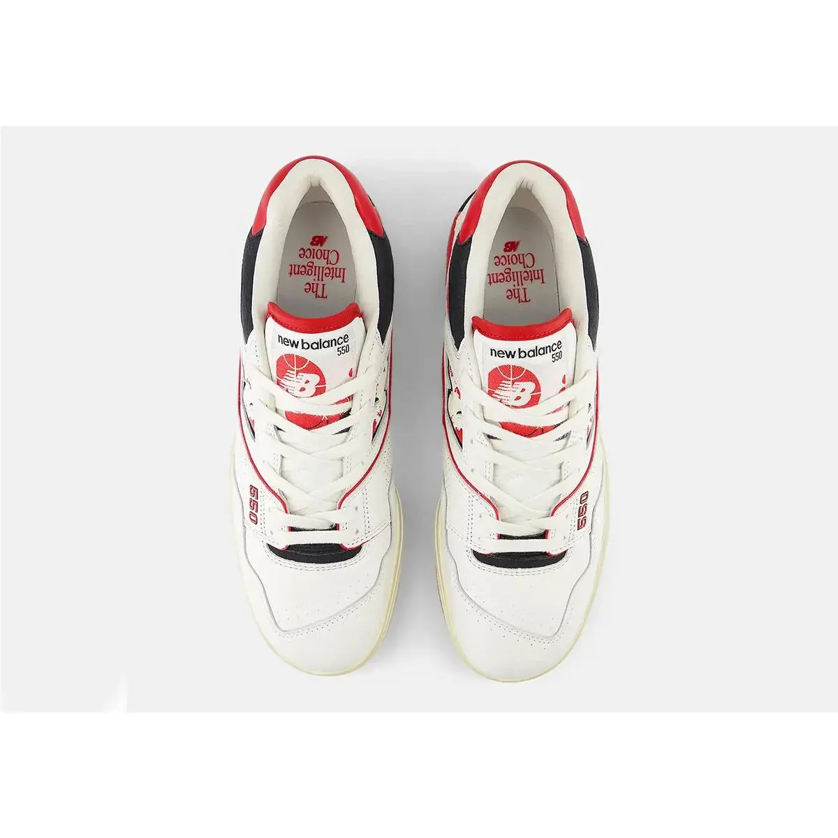 New Balance shoes - New Balance 550 - BB550VGA - Multicolor, s: White/Red BB550VGA 19