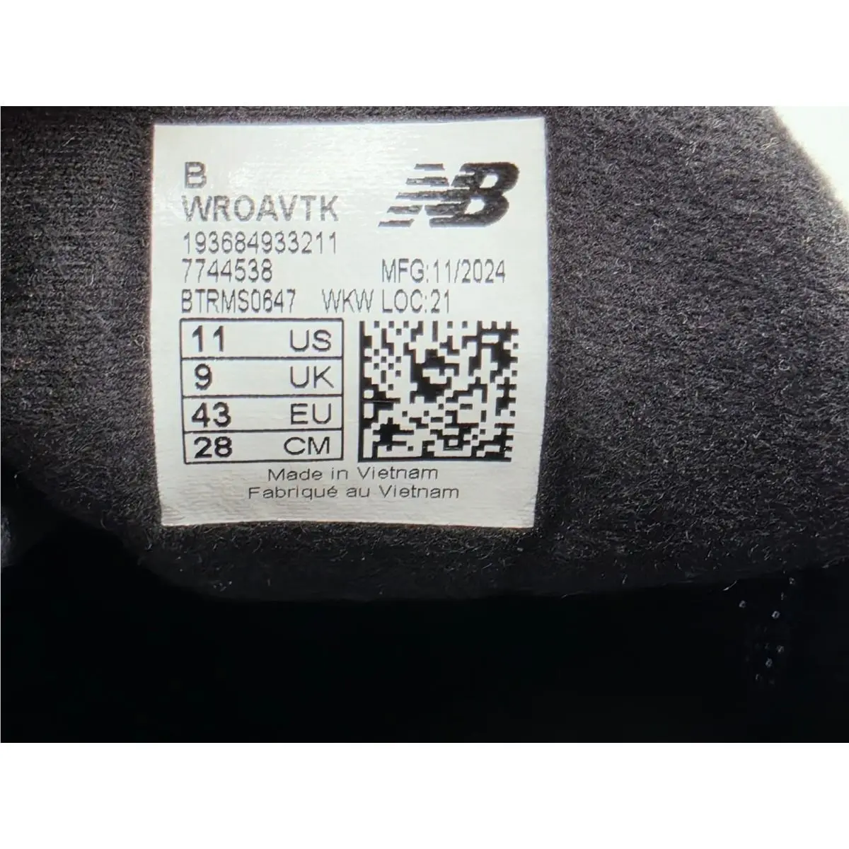 New Balance shoes - Fresh Foam Roav - Fresh Foam Roav - WROAVTK - Black 5