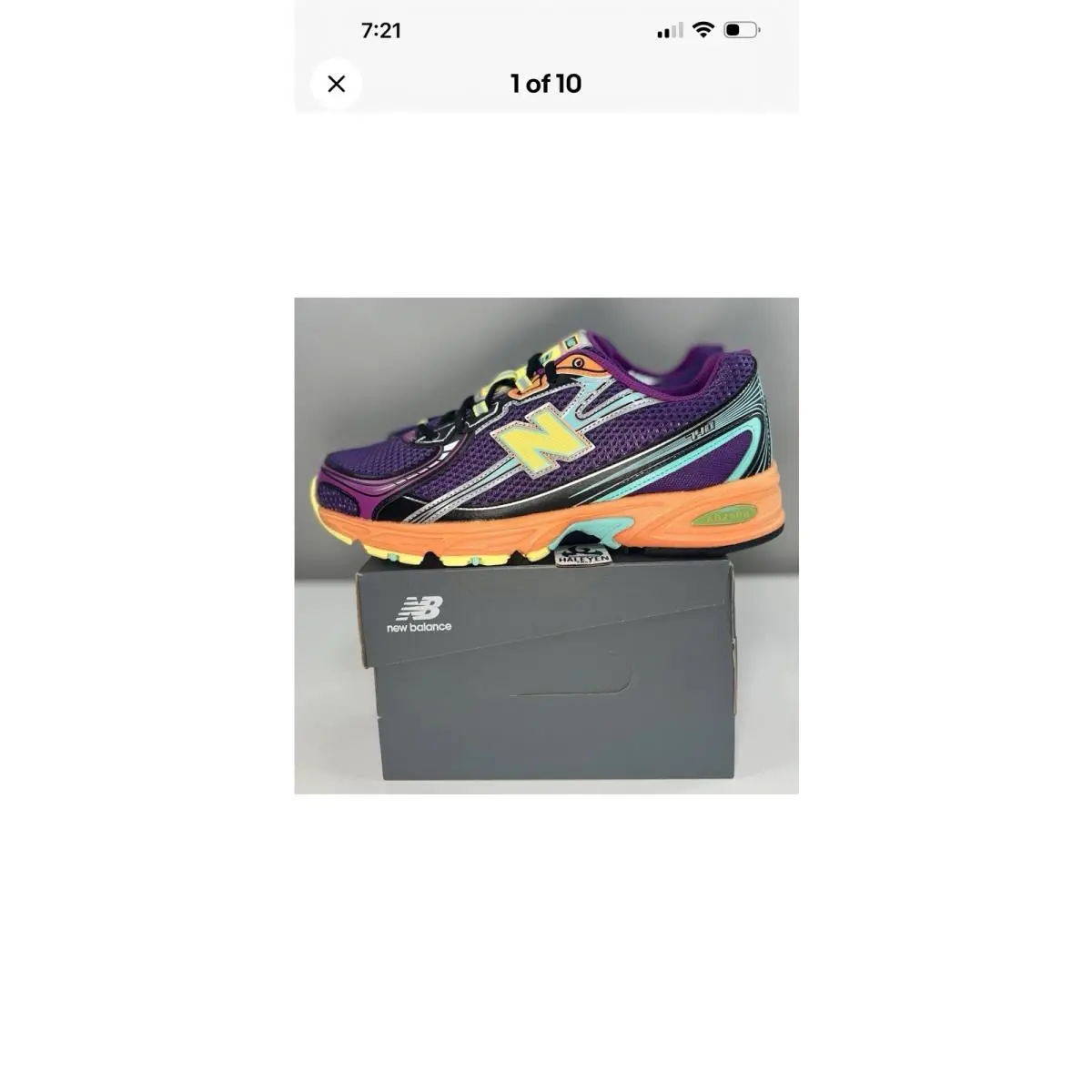 New Balance shoes - New Balance 740 - U740MC2 - Purple Pink Violet Rose (UPC: 0197967680120) 0