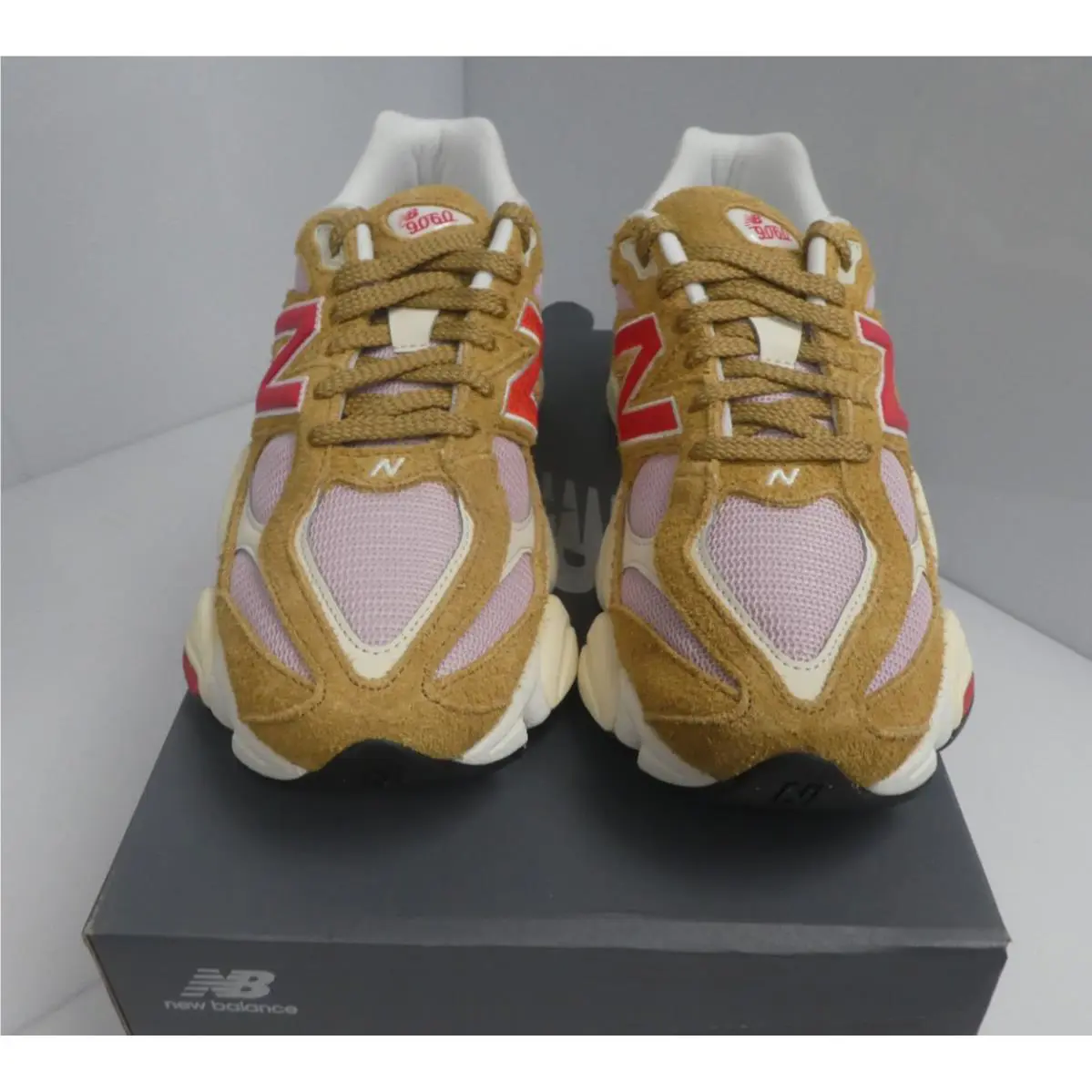 New Balance shoes - New Balance 9060 - U9060GEA - Brown, Manufacturer: Great Plains/Twilight Haze/True Red (UPC: 0197967960819) 0