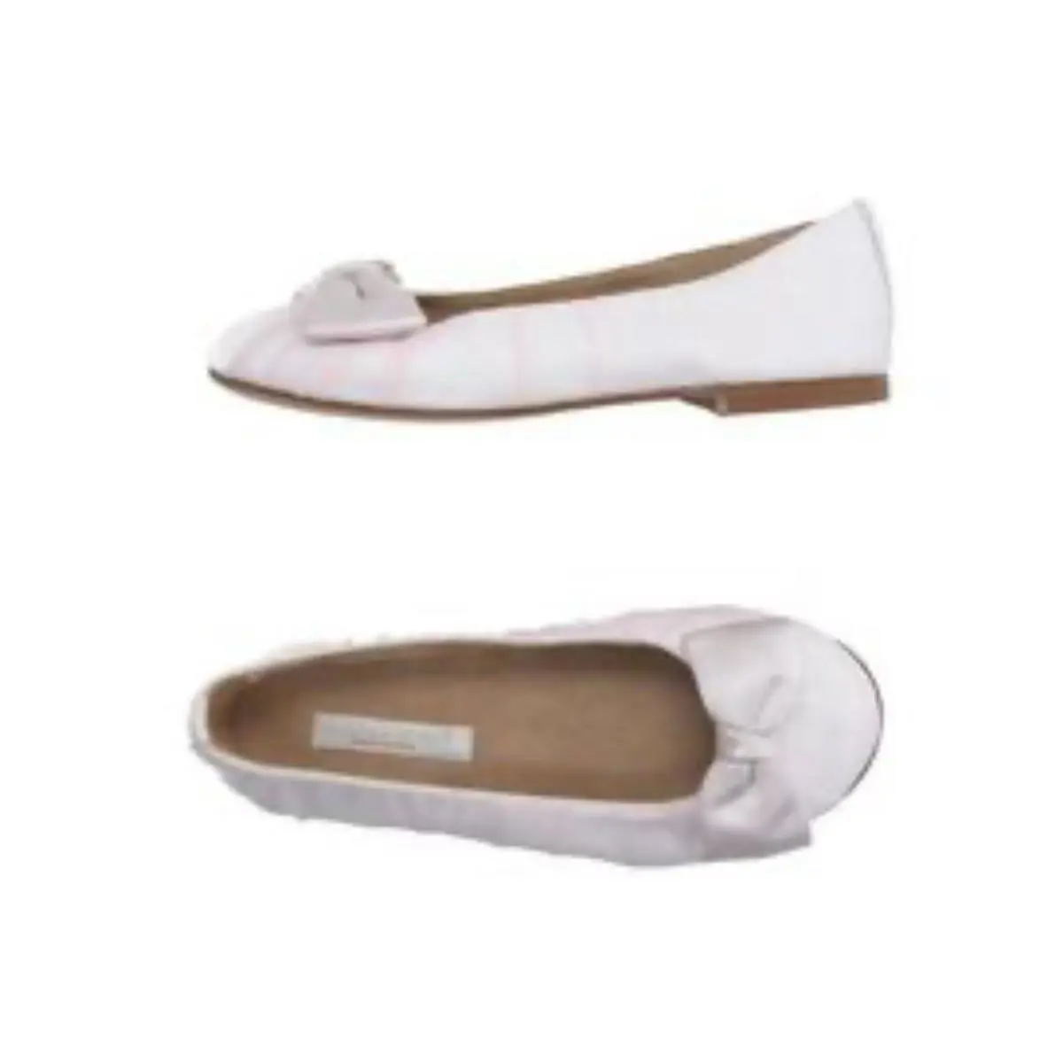 Dolce Gabbana Flat Ballerina Girls Shoes Bow Detail Combined Color Size 11C EU29