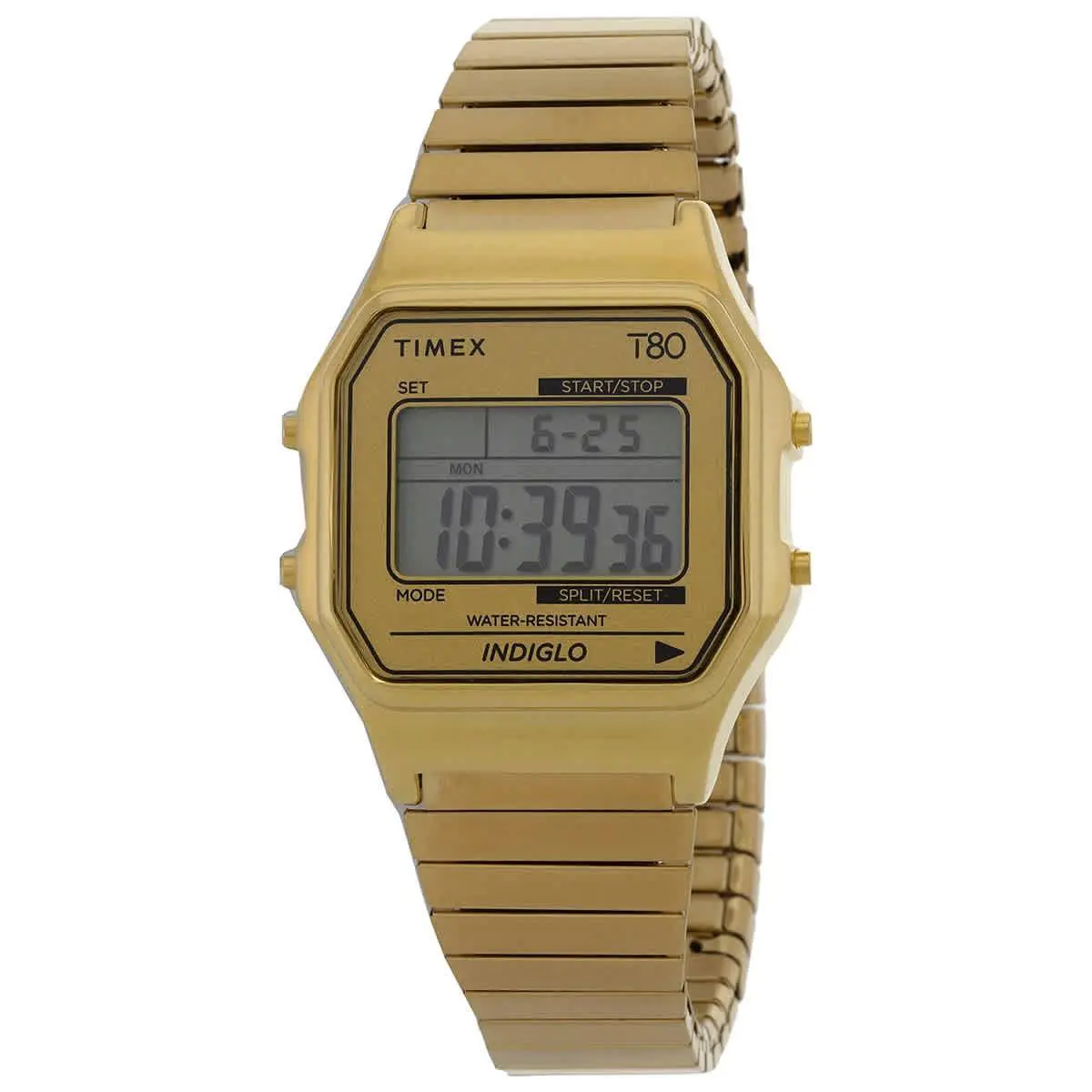 T80 Alarm Quartz Digital Unisex Watch TW2W68100 by Timex