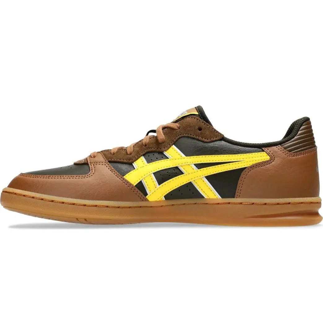 Asics shoes - ASICS Skyhand OG - Skyhand - 1203A451 - Black Coffee Tai Chi Yellow 3