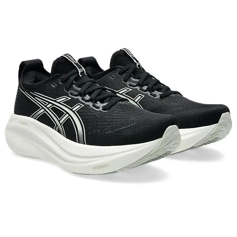 Size 11 - Asics Gel Nimbus 27 Extra Wide Black Lake Grey