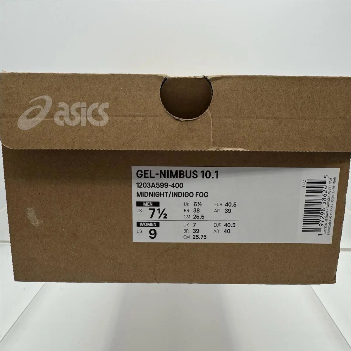 Asics shoes - Asics Gel Nimbus 10.1 - Gel Nimbus - 1203A599-400 - Blue 8