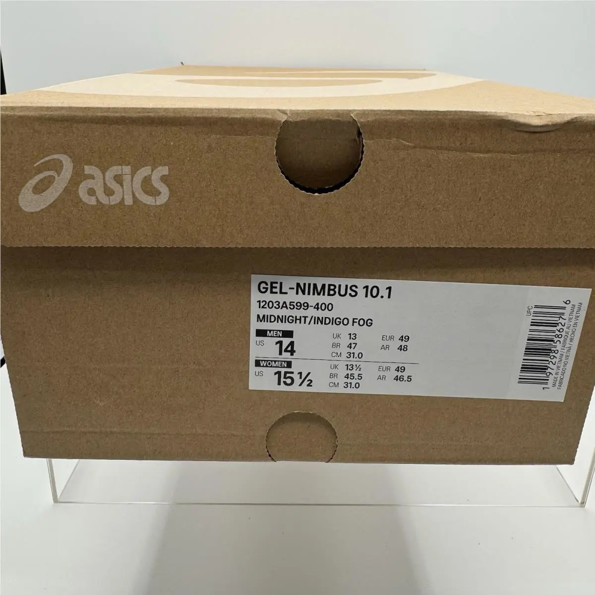 Asics shoes - Asics Gel Nimbus 10.1 - Gel Nimbus - 1203A599-400 - Blue 7