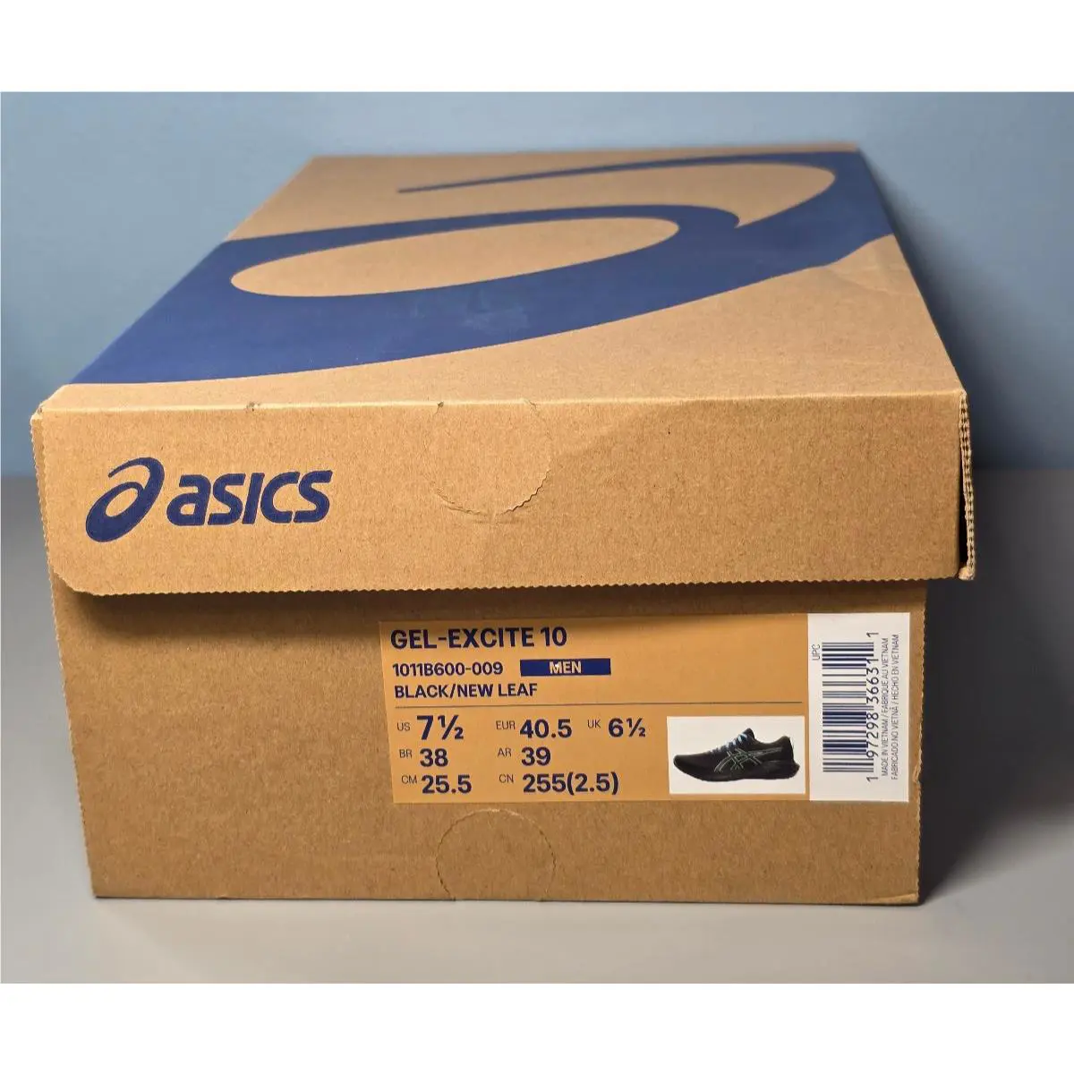 Asics shoes - Asics Gel-Excite 10 - 1011B600-009 - Black (UPC: 197298366311) 9