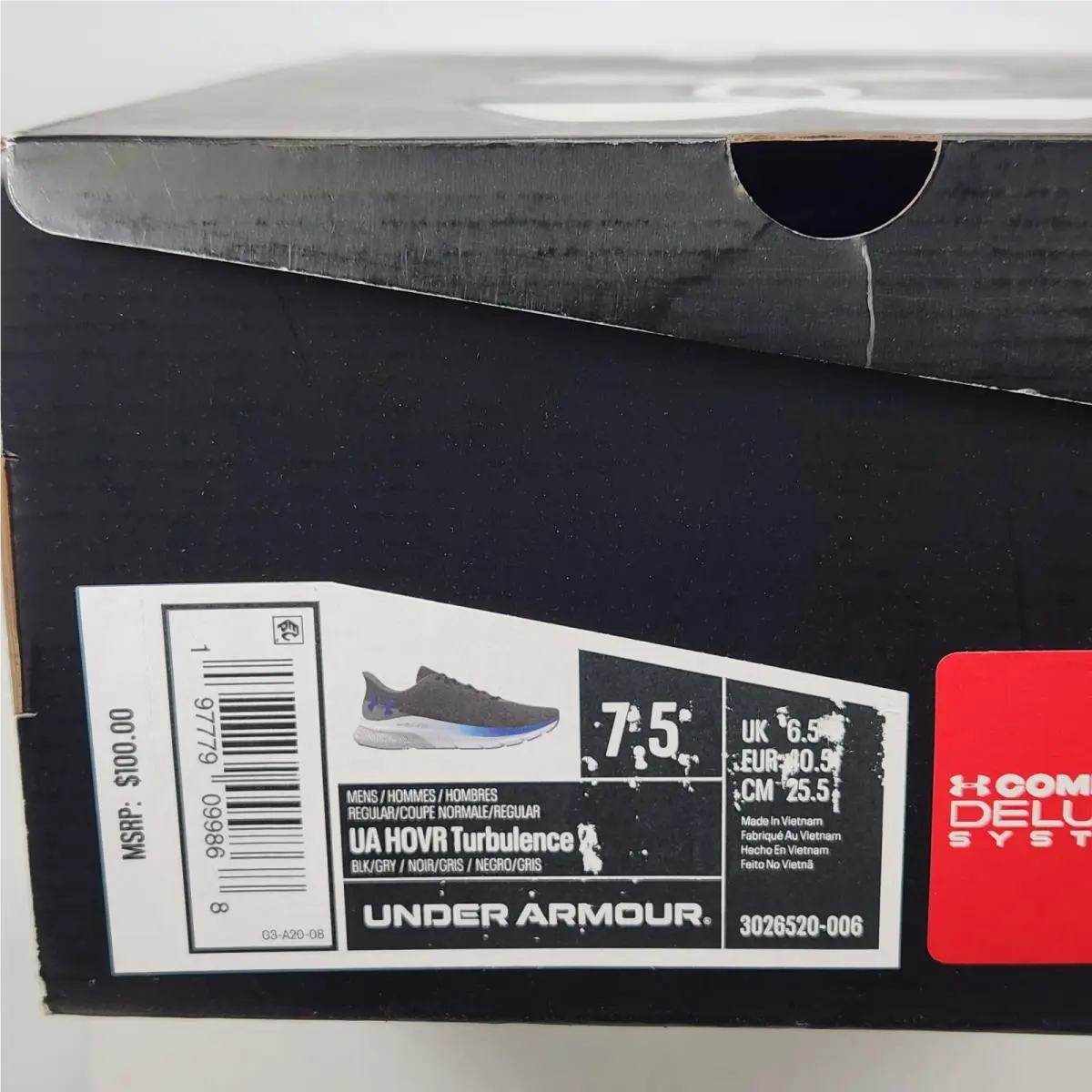 Under Armour shoes - Under Armour HOVR Turbulence - HOVR Turbulence - Black 6