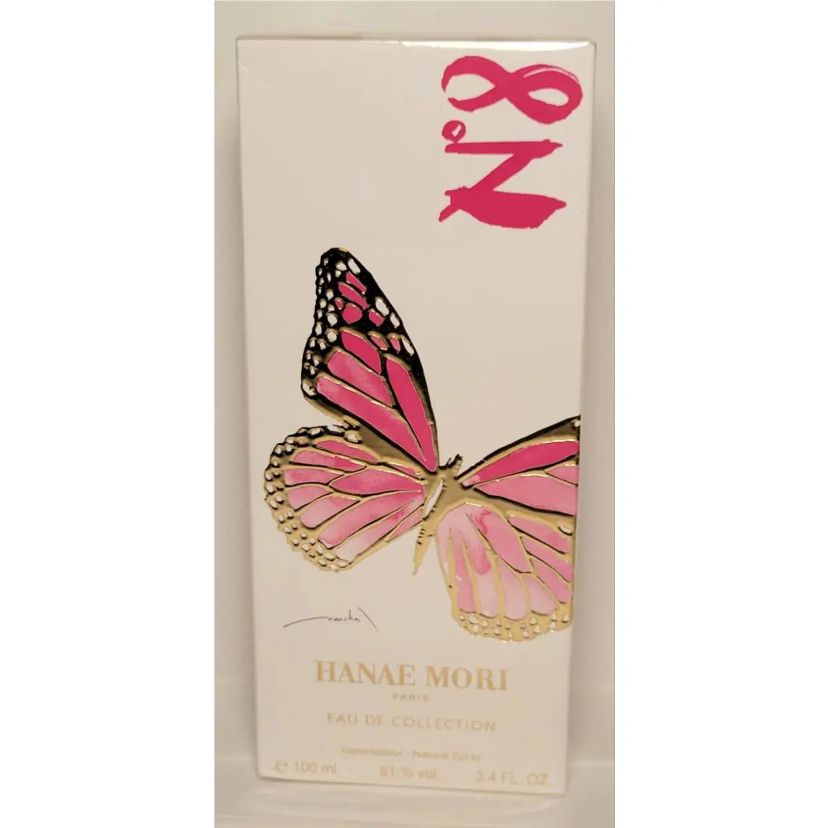 No8 Women Eau de Collection 3.4 oz Edt Spray by Hanae Mori