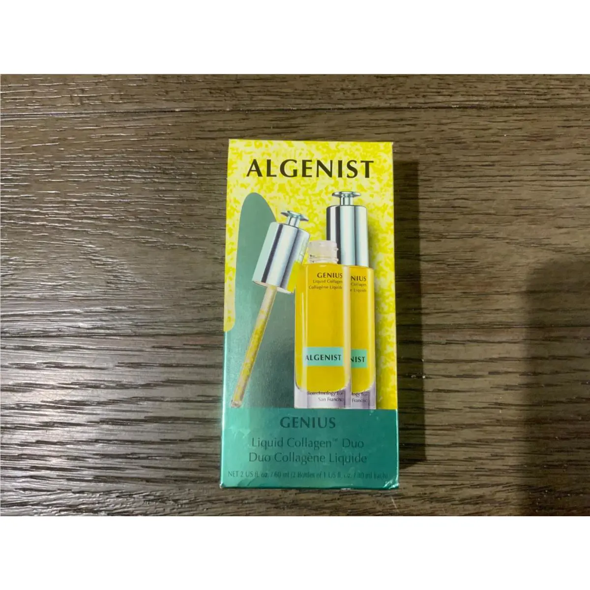 Algenist Genius Liquid Collagen Duo Two 1 Oz. Bottles
