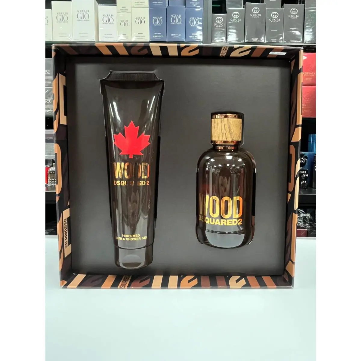 Dsquared2 Wood 2 Piece Gift Set Eau de Toilette For Men