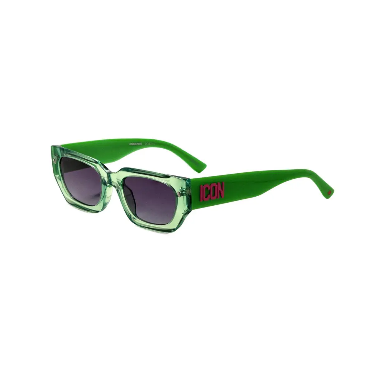 Dsquared2 Women`s 53mm Green Fluo Sunglasses ICON0017-S-6FZ-53 by DSquared2