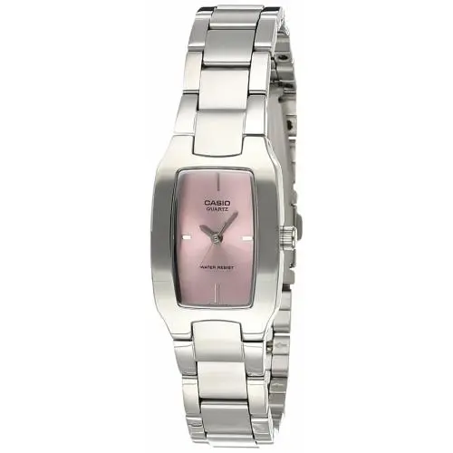 Enticer Ladies Analog Pink Dial Women`s Watch - LTP-1165A-4CDF SH20 by Casio