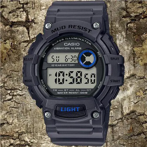 Casio TRT-110H-8AV Mud Resist 10 Year Battery Vibration Alarm Watch
