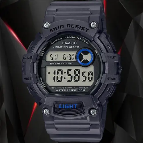 TRT110H-8AV Mud Resist 10 Year Battery Vibration Alarm Watch by Casio