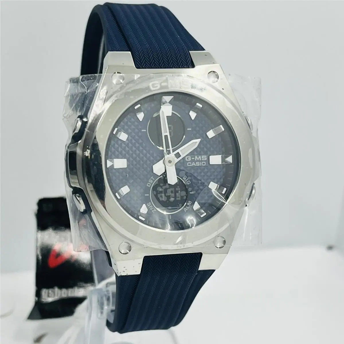 Casio Women’s Baby-g Digital/analog MSG-C100-2A Silver/blue 36mm Watch