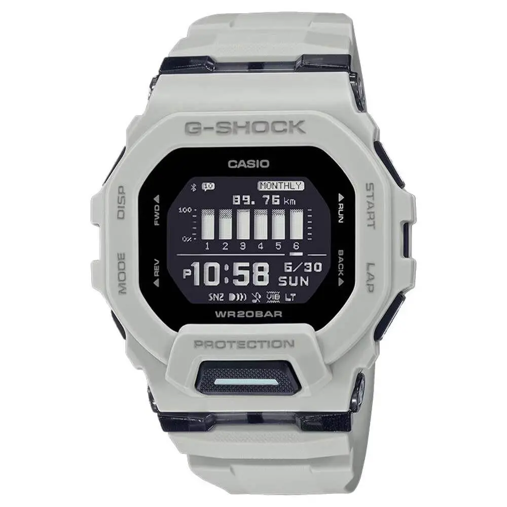 G-shock GBD-200UU-9 G-shock Move Bluetooth Gray Digital Watch by Casio