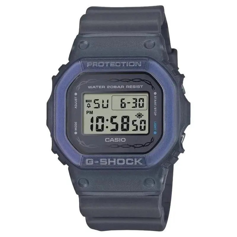G-shock DW-5600RS-8D Gray Digital Men`s Watch – Rose Series – by Casio