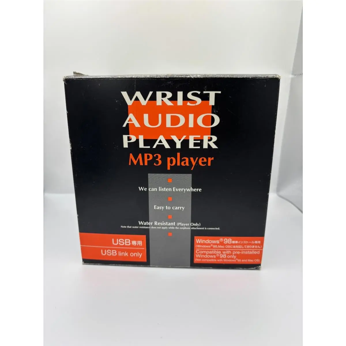 WMP-1 Wrist Audio Player – First MP3 Wristwatch / MP3 Watch – 2000 Era by Casio