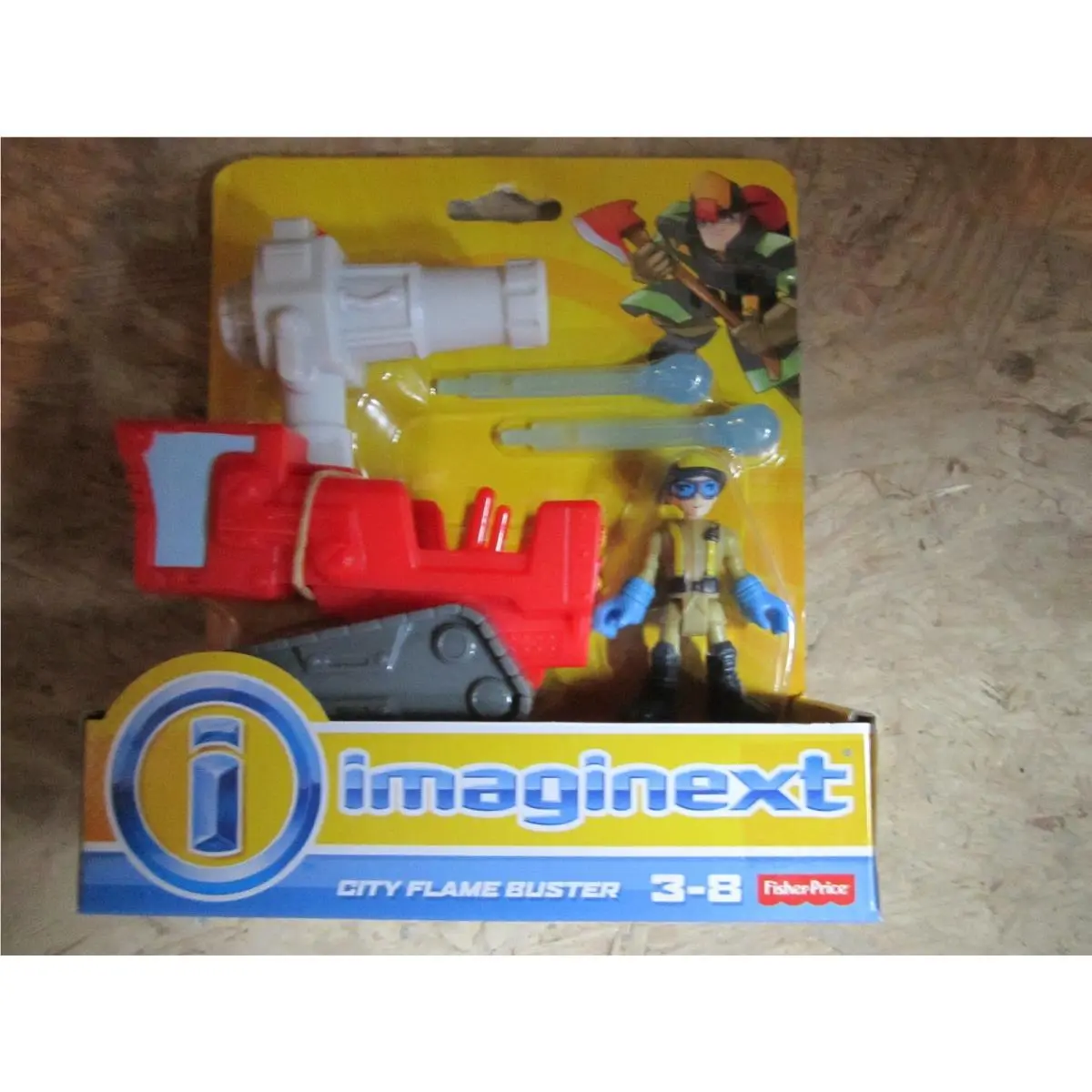 Fisher Price Imaginext Rescue Heroes Fire City Flame Buster Tank Dern Daring
