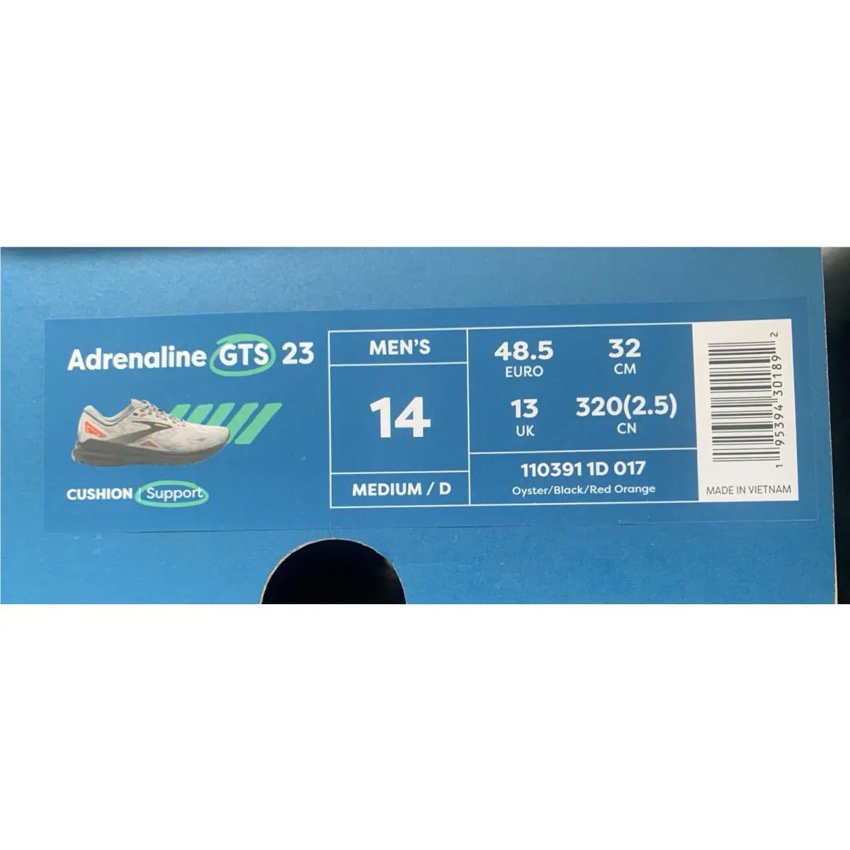 Brooks shoes - Brooks Adrenaline GTS 23 - Adrenaline GTS - 110391-1D-017 - Gray 5