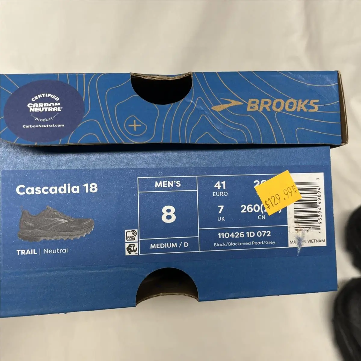 Brooks shoes - Brooks Cascadia 18 - Cascadia - 110426-1D-072 - Black (UPC: 195394498943) 0