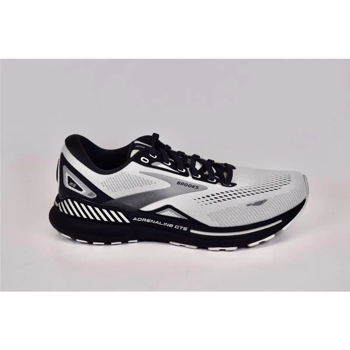 Brooks Men`s Adrenaline Gts 23 1103911D065 Gray Athletic Sneaker Size 8 D