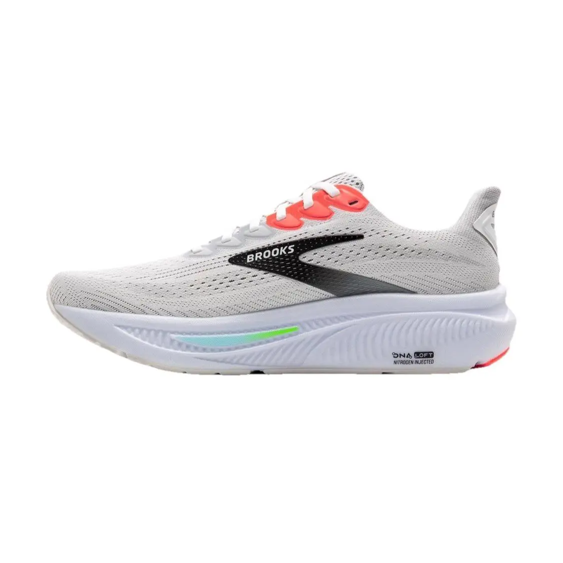 Brooks shoes - Brooks Ghost 17 - Ghost - 110442-1D-112 - White /Pink Clay /Gecko (UPC: 0195394626308) 3