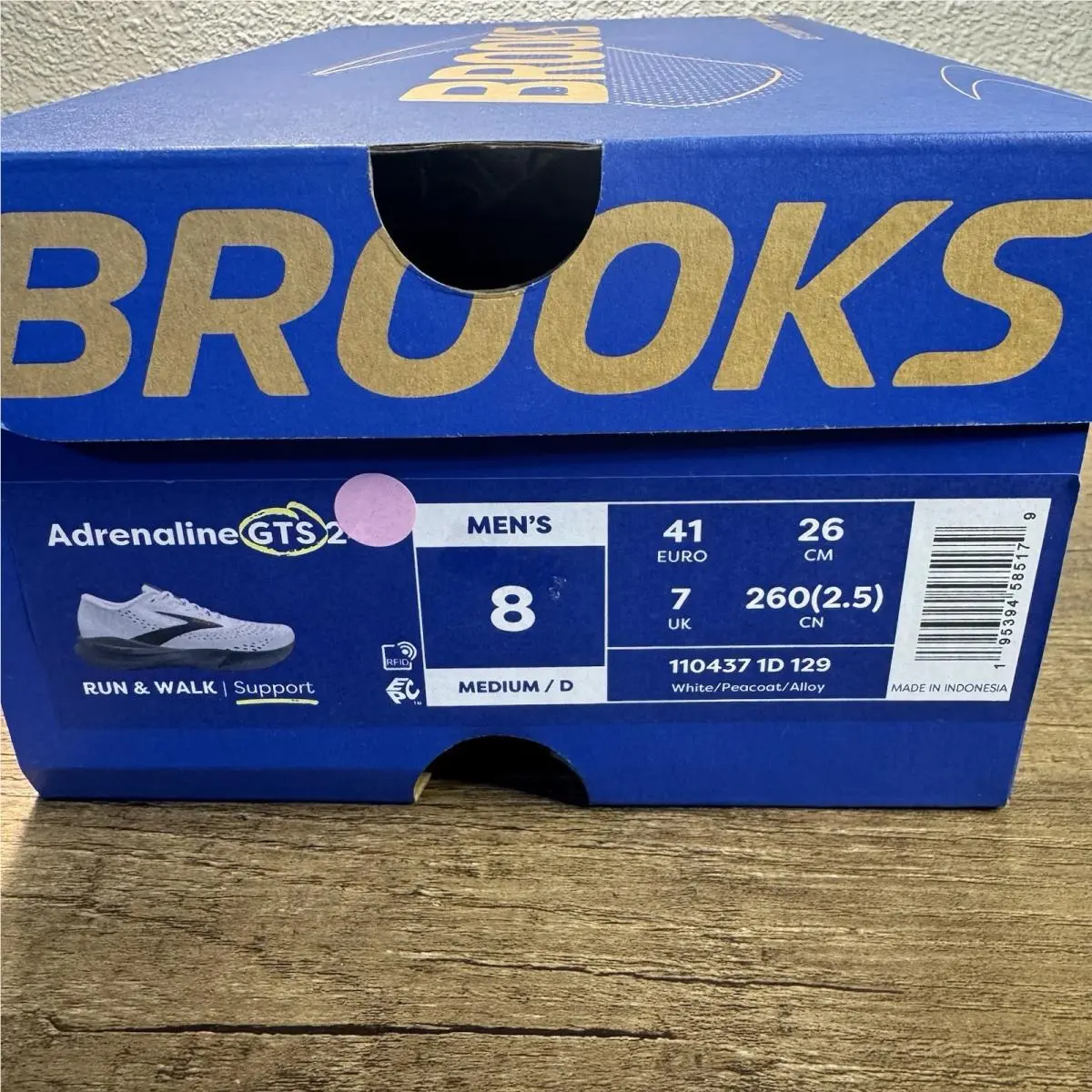 Brooks shoes - Brooks Adrenaline GTS 24 - Adrenaline GTS - 110437-1D-129 - Gray 0