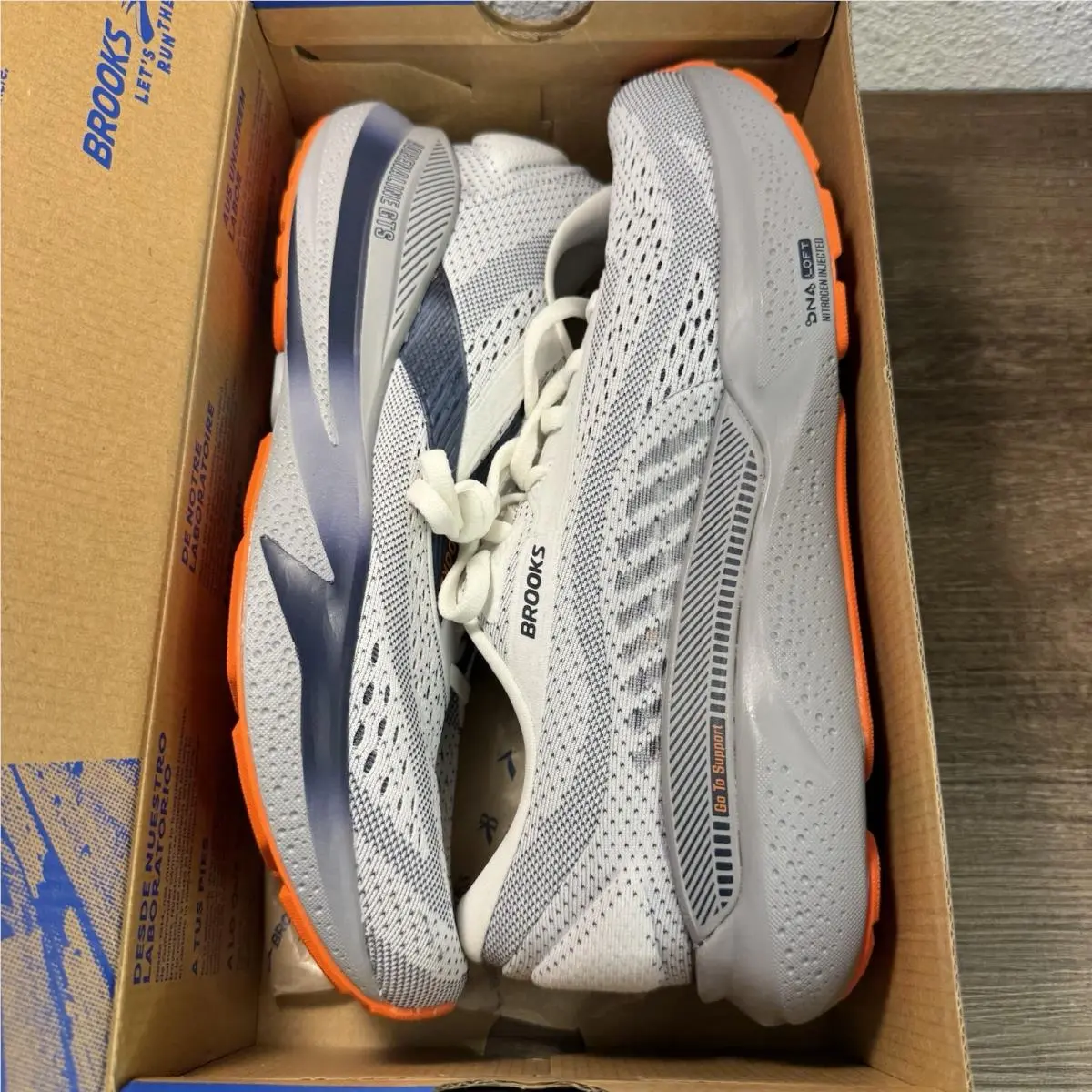 Brooks shoes - Brooks Adrenaline GTS 24 - Adrenaline GTS - 110437-1D-129 - Gray 1
