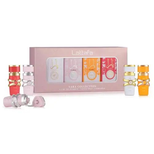 Lattafa Yara Mini Collection 4 x 5ML Gift Parfume by Lattafa For Women