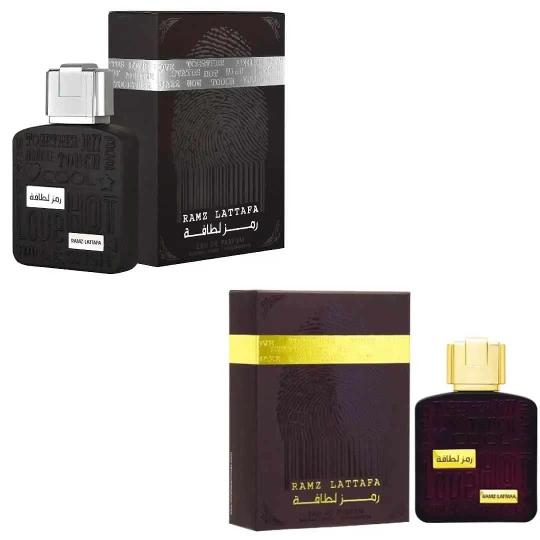Ramz Lattafa Couple Set - Edp - Eau De Parfum 100ML 3.4oz by Lattafa