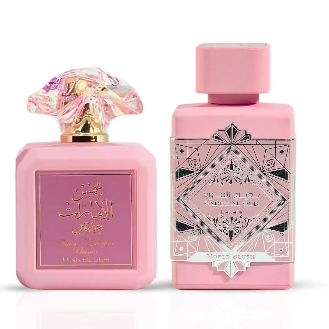 Pink Blush by Ard Al Zaafaran Noble Blush  Edp 100ml Bundle by Lattafa