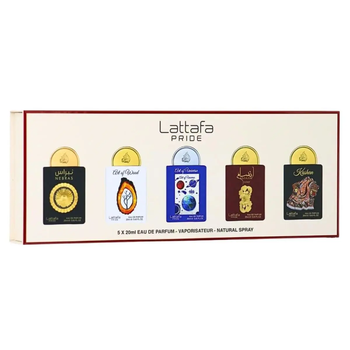 Lattafa Pride Gift Set Variation - 5x20ml Collection No.3