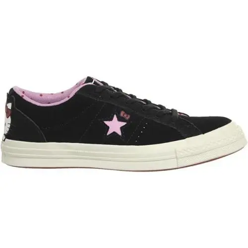 Converse X Hello Kitty Unisex One Star Chuck Taylor All Star Ox Black - Black