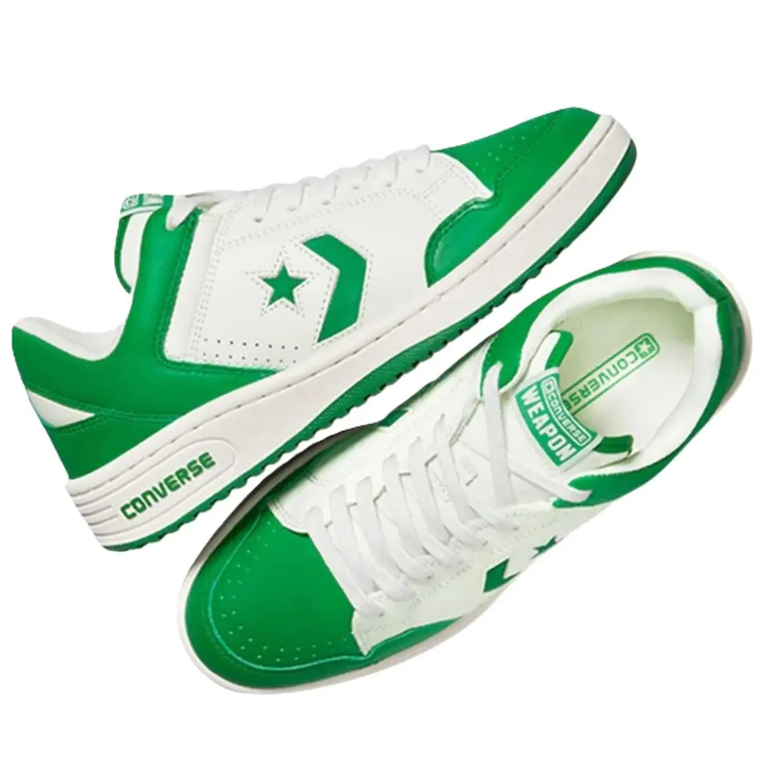 Converse shoes - Vintage White/Green 9