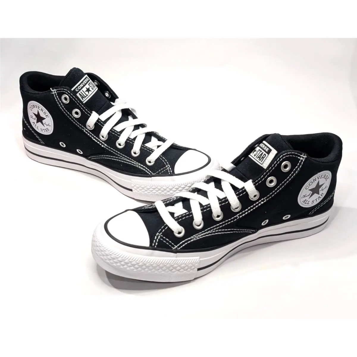 Converse shoes - Converse CTAS Malden Street Mid - A00811F - Black/White 8