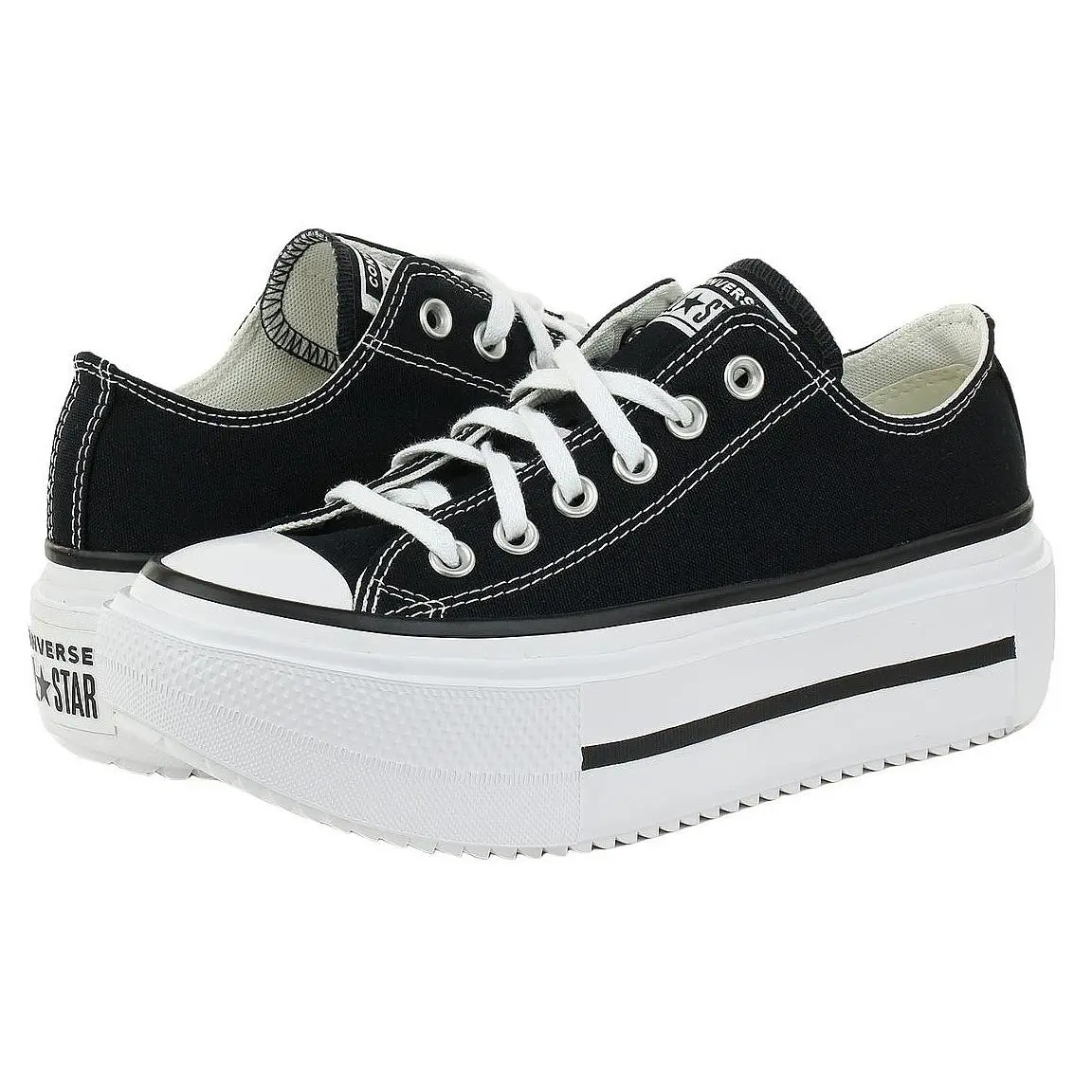 Converse shoes - Black/White 12