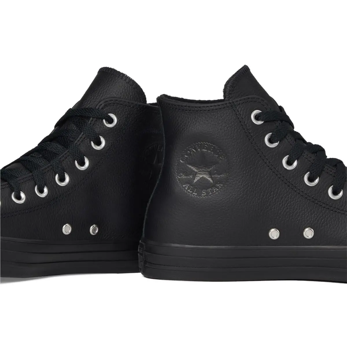Converse shoes - Black/Black/Black 4