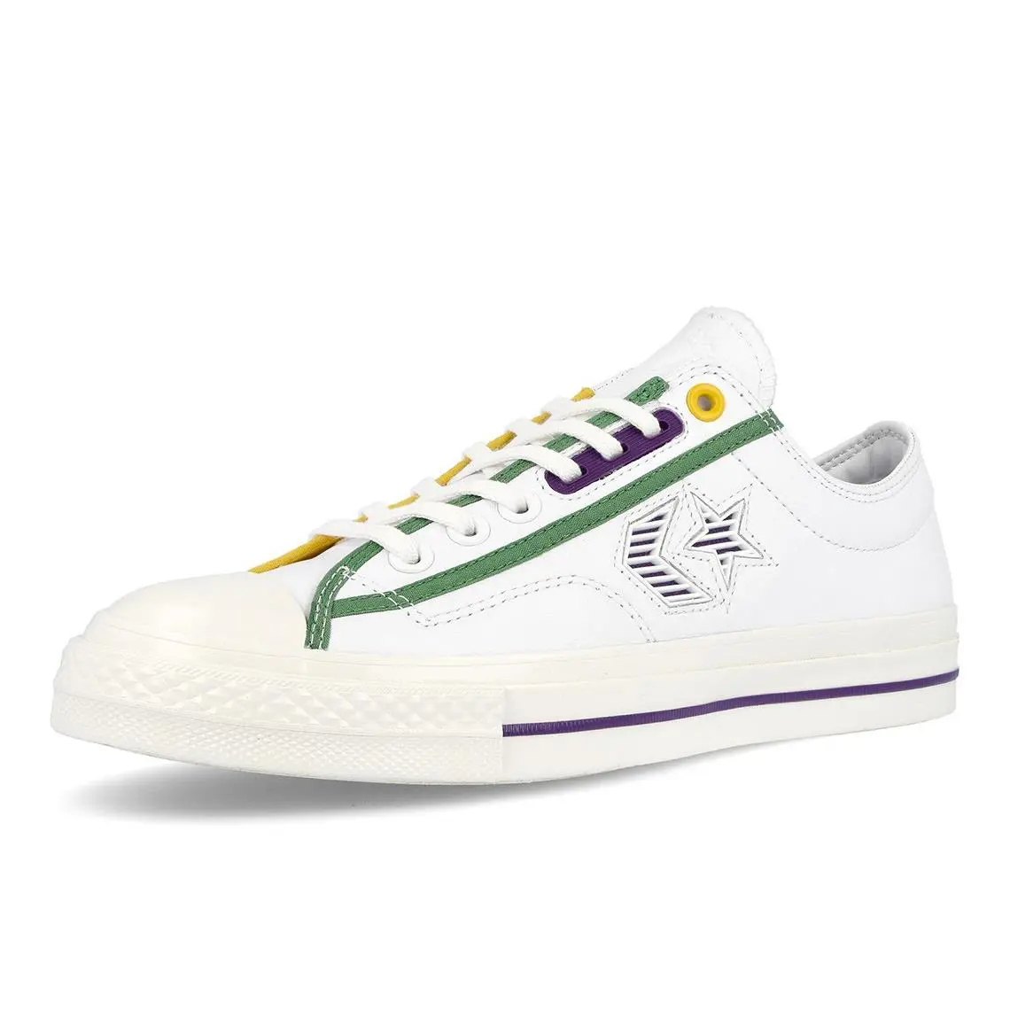 X Logo Mashup Star Player OX 167141C White/Jet Stream/White by Converse