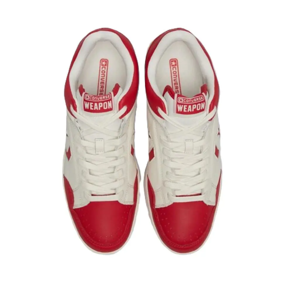 Converse shoes - White/Red 2