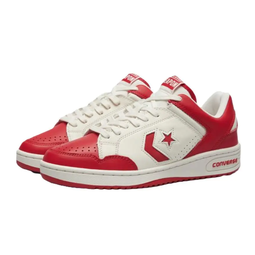 Converse shoes - White/Red 6