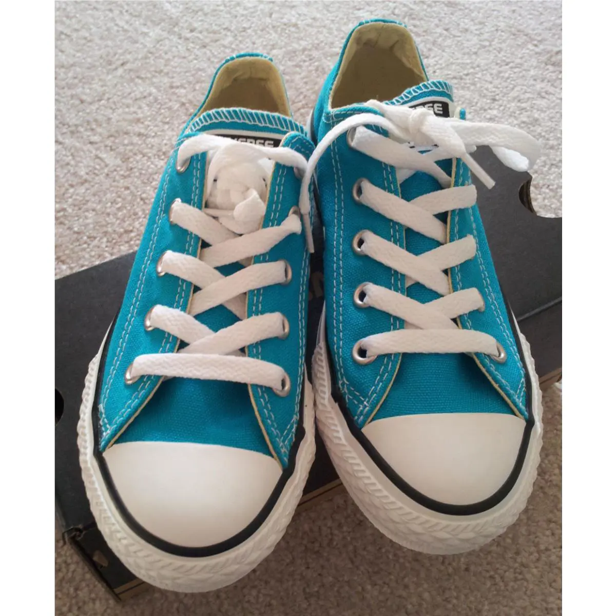 Converse shoes - low top - low top - Teal 0