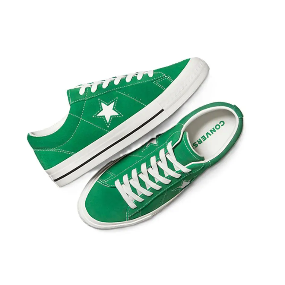 Converse shoes - Green/Vintage White 3
