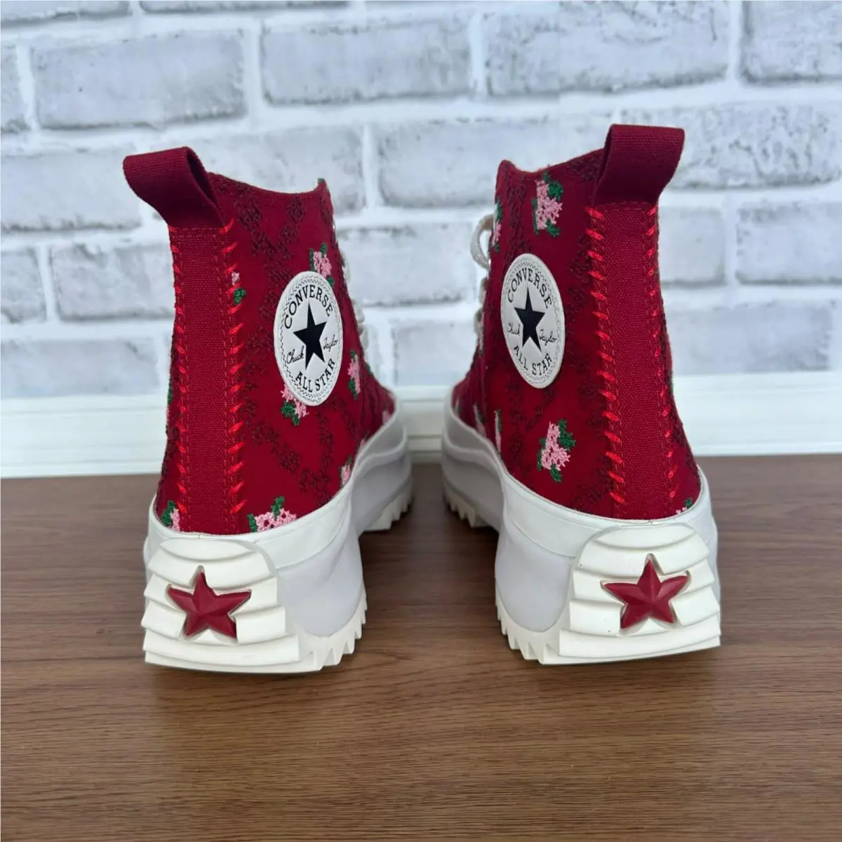 Converse shoes - Converse Run Star Hike - Run Star Hike - A14885C - Red (UPC: 194435455419) 3