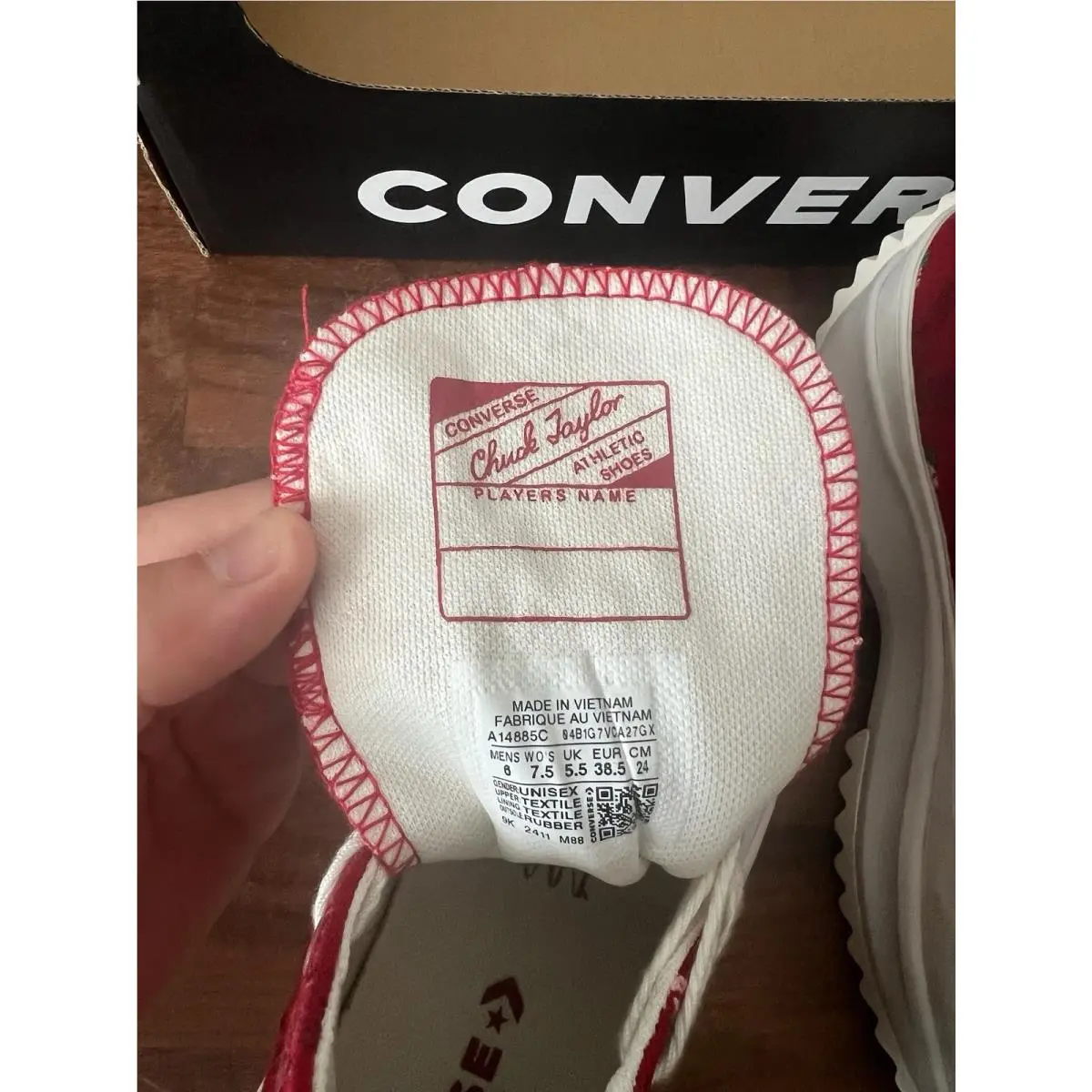 Converse shoes - Converse Run Star Hike - Run Star Hike - A14885C - Red (UPC: 194435455419) 8
