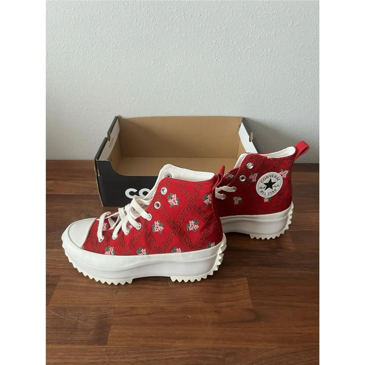 Converse shoes - Converse Run Star Hike - Run Star Hike - A14885C - Red (UPC: 194435455419) 2
