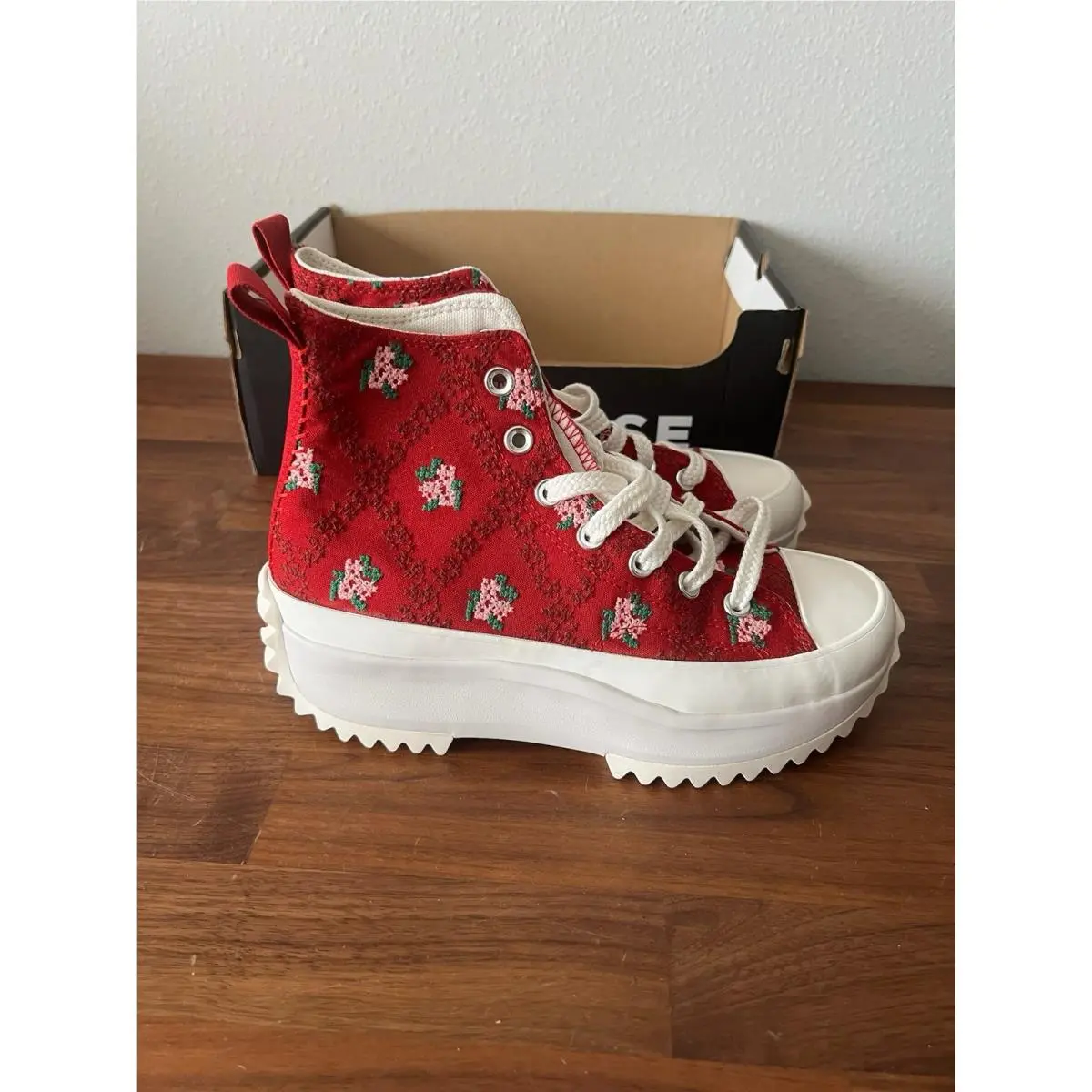 Converse shoes - Converse Run Star Hike - Run Star Hike - A14885C - Red (UPC: 194435455419) 5