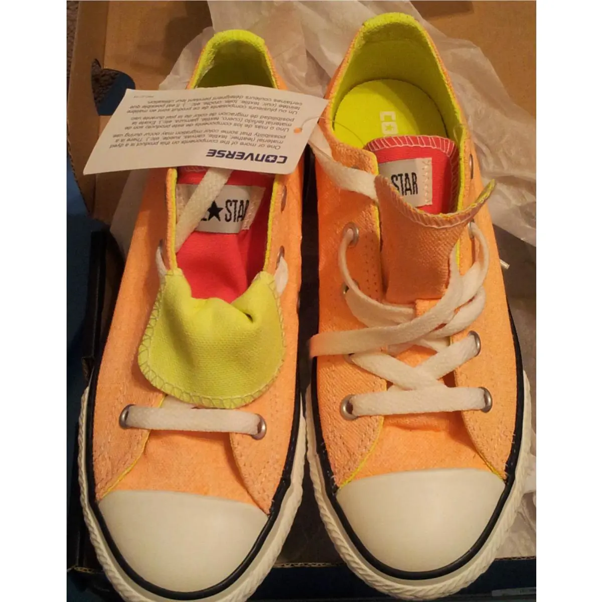 Converse shoes - Double Tongue - Double Tongue - Orange 1